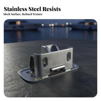 Stainless Steel Door Lock Yacht Cabin Floor Buckle Heavy Duty Stainless Steel Boat Latch for Shipbuilders, DIY Enthusiasts, Ship