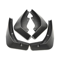 4 Pieces Front and Rear Set Black Mud Flaps Vehicle Contour Fit Curved Wheel-Arch Mud Flaps Matte Finish Wheel Arch Splash Guards Debris Guard