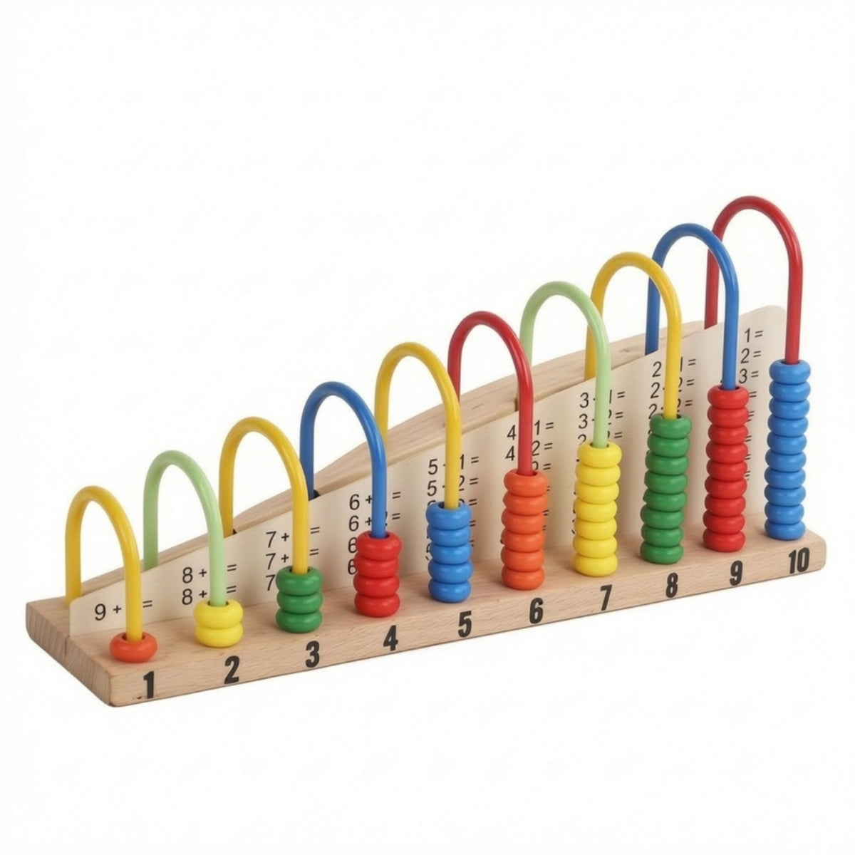 Wooden Counting Frame Math Teaching Aid for Kids