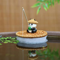 Buoyant Fishing Animal Resin Decor for Water Habitats