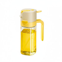 2 in 1 Oil Spraying Bottle and Dispenser Food-Grade Material Pourer Reusable Kitchenware for Air Fryer Users