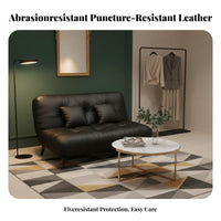 Space-Saving Design space-efficient 2-Seater Settee Modern Minimalist aesthetic Upholstered 2-Seater Settee Comfortable Seating Small Sofa Easy Assembly for Apartment Dwellers, Students, Office Workers, Bedroom, Commercial Waiting Area, Dorm