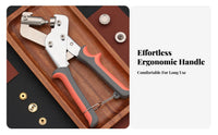 Snap Fastener Pliers Heavy Duty Hand Press Snap Tool Metal Construction