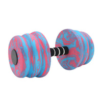 EVA Foam Water Dumbbell Buoyant Pool Barbells Lightweight Weights for Swimmers