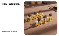 Agate Head Guitar Tuners Replacement Part 3 on a Plate Tuners 1:14 Gear Ratio