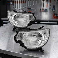 Front Headlight Assembly Clear Lens Headlight Assembly Replacement Vehicle Lighting