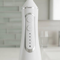 4 Cleaning Modes Portable Water Flosser IPX8 Waterproof Rechargeable Oral Flosser 360° Rotating Nozzle Teeth Cleaner Easy to Clean for Home, Travel
