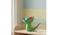 Creature Soap Holder Three-dimensionalPrinted Creature Figurine Quirky Gecko Soap Holder for Washroom, Vanity, Desktop