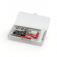 Compact Thread Repair Tool Kit with Case Organized Thread Chaser Tool Set with Storage Case Comprehensive Precision for Mechanics, DIYers, Hobbyists, Garage, Workshop