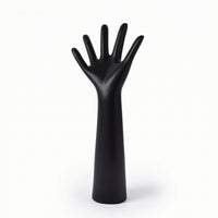 Resin Mannequin Hand Jewelry Organizer Stand Smooth Hand Jewelry Display Holder Modern Minimalist for Jewelers, Collectors, Photo Shoots