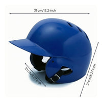 Baseball Batting Helmet Adjustable Batting Helmet with Chin Strap Chin Strap with Exterior Snaps Lightweight Accessory