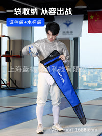 Fencing Bag for Foil, Epee, Sabre - Double Sword Bag, Oxford Cloth, Holds 2 Whole Swords