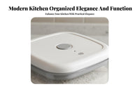 Moisture-Proof Vacuum Rice Container Long-Lasting Airtight Rice Container Space-Saving Design for Kitchen