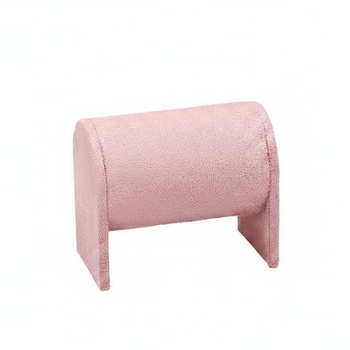 Bracelet Display Pillow Minimalist Design Single Watch Display Stand Sturdy Base Velvet Jewelry Cuff for Dressing Table