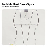 Multifunctional Metal Swimsuit Hanger Long-Lasting Metal Hanger with Clips Rust-Proof for Women, Kids, Shop Display, Boutique, Laundry Room