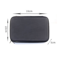 Fishing Accessory Case Portable Zippered Gear Organizer Sturdy for Boat, Anglers