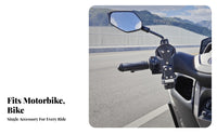 Wide Compatibility Motorcycle Cup Holder Secure Grip Motorcycle Drink Holder Anti-Slip Design for Cyclists, Commuters, Commuting, Road Trips