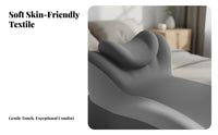 Memory Foam Prone Sleeping Pillow Stomach Sleeping Support Pillow for Readers, Bed Lounging