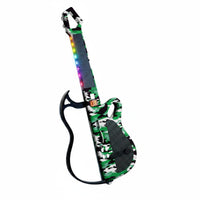 Bluetooth Connectivity Smart Stringless Guitar 7 Instrument Sounds Light-up Learning Guitar for Beginners
