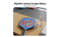 Great Gift Pickleball Paddle Lightweight Kids Pickleball Racket Family Fun for Beginners, Children, Recreational Play, Outdoor, Backyard