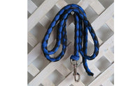 Braided Horse Lead Rope with Snap Hook Twisted Horse Lead Rope Long-Lasting Sturdy for Equestrians, Stable, Turnout