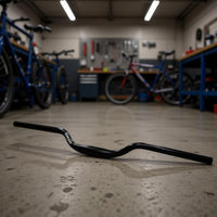 High Strength 31.8 Mm Mountain Bike Handlebar Polished Finish 800 Mm Aluminum Handlebar Long-Lasting Trail-Road Bike Bar Lightweight for Trail-Trail
