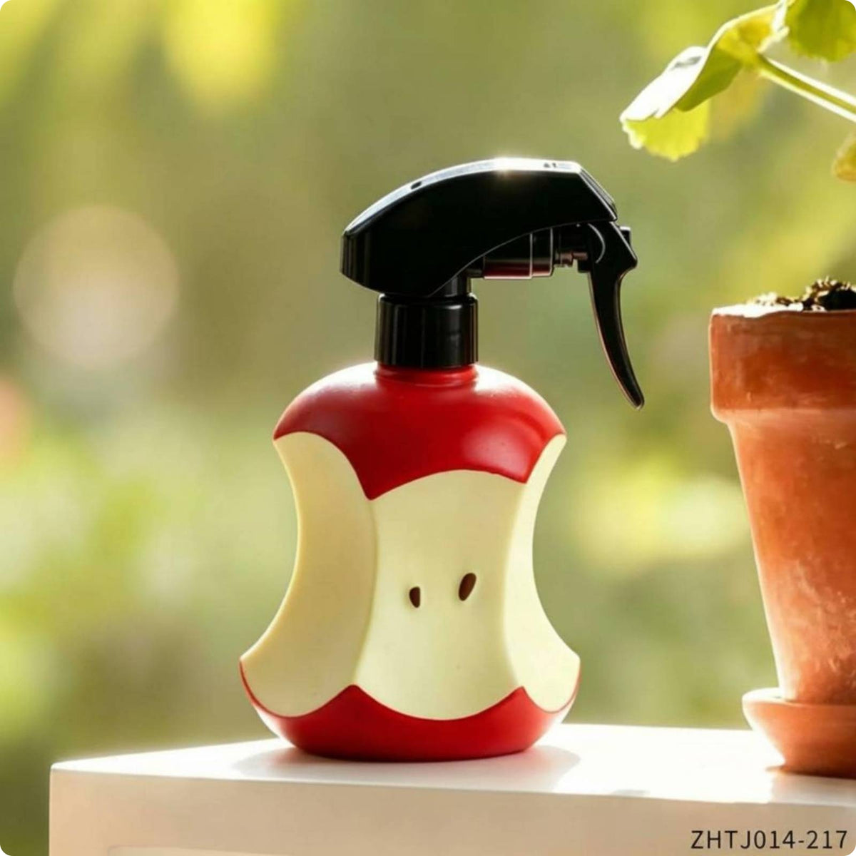 Apple-Shaped Spray Bottle Compact Cleaning Item Leak Proof