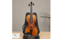 4/4 Violin Fine Tuners Full-Size Violin String Instrument Glossy Brown