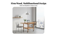 Extendable-Downpanel Dining Table Multi-Functional Extendable Extendable-Downpanel Table Foldable Space-Saving Design