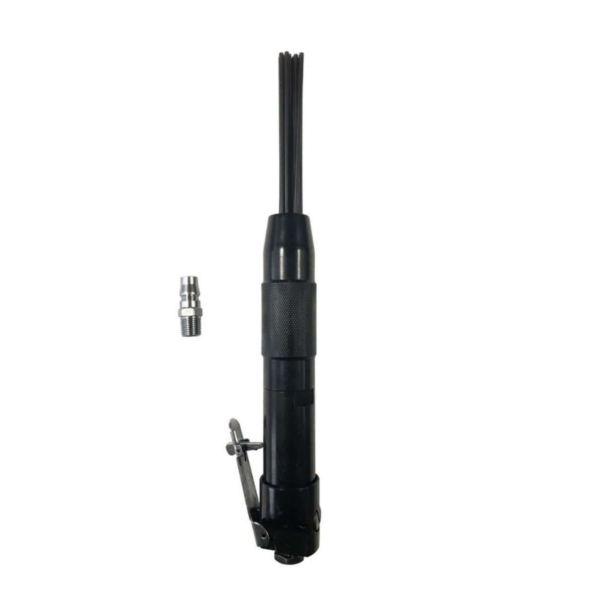 Rust Paint Removal Tool Wear Resistant Steel Pneumatic Pin Scaler Compact Design Pneumatic Scaling Tool Scaler for Welders, Metal Joining Shop