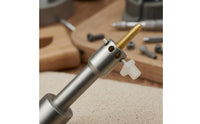 Cylindrical Body Keyboard Capstan Tool Metal Capstan Insertion Tool Silver Finish