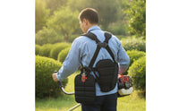 Grass Trimmer Harness with Side Pad Heavy-Duty Brush Eater Harness Lawn Mower Shoulder Strap Comfortable Universal