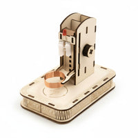 STEM Learning Wireless Power Transfer Experiment Hands-on Ability Wooden Science Experiment Model Creative Thinking Educational Toy Hand-Eye Coordination for Students