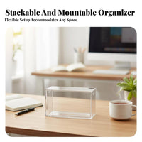 Compartment Organizer Box lint-unrestrictedproof Household Storage Compartmentalized Design