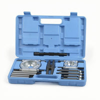 12 Pieces Bearing Puller Separator Kit Bearing Puller Kit with Case Heat-Treated for Mechanics