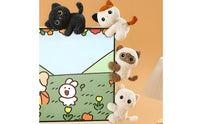 Cute Car Clip Plushie Soft Clasp-on Soft Toy Toy for Girls, Desk