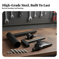 Heavy-Duty Steel Construction Manual Tire Changer Modification Kit Long-Lasting Tire Changer Mount Demount Head Prevents Rim Scratches