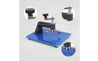 Two-ScaleScale Glass Circle Cutter with Adjustable Arm Carbide Manual Glass Circle Cutter Accurate Incremented for Crafters, Hobbyists