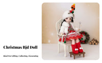 30cm BJD Doll Outfit Festive Design Christmas Doll Clothes Adorable Design for Girls