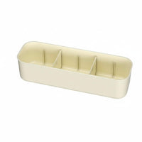 With Lid Lidded Compartment Box Removable Dividers Compartment Clothing Box Space-Saving Drawer Organizer debris-resistantprotective for Parents, home users, Students, Bedroom, Shelf, Under Bed, Nursery