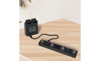 Low Latency 5.8G Wireless Audio Transmitter Receiver Wide Compatibility Guitar Wireless Audio System Plug and Play Rechargeable Dock for Performers, Classroom