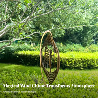 Fantasy Design Fairy Butterfly Rustic Finish Metal Fairy Wind Weather Resistant for Adults, Women, Yard, Patio, Balcony