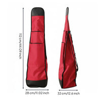 Fencing Gear Backpack Large Capacity Fencing Equipment Backpack Bidirectional Zipper Single Shoulder Bag for Students, Beginners, Competition, Travel