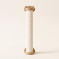 Cat Scratching Column with Cage Mount Space-Saving Cat Scratching Column with Mountings Mounted Scratcher with Sisal Rope for Indoor Cats