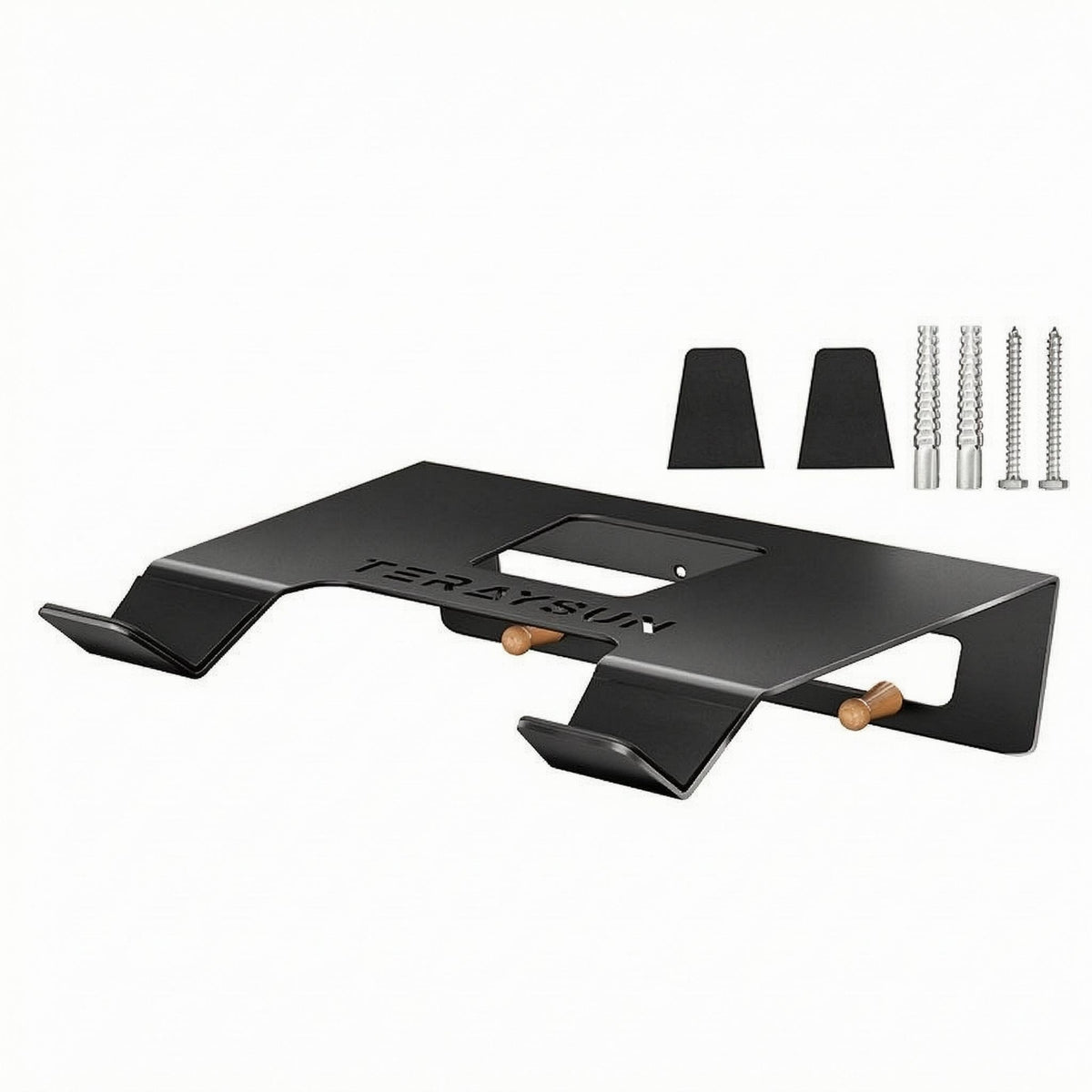 Black or Beige Wall-Mounted Two-Wheeler Rack 30 Kg Load Wall Mount Bike Rack Mounting Hardware Safeguard Pads