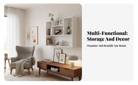 configurable Storage Cube Multi-Functional wall-mounted Shelf Combinable Design for Students