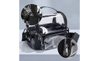 Transparent Makeup Bag See-Through Clear Makeup Pouch Easy to Clean for Travel