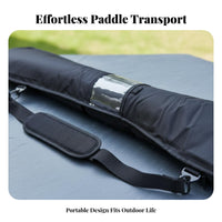 Kayak Paddle Bag Portable Boat Paddle Backpack Oar Storage Case Adjustable Shoulder Strap Watersports Gear Lightweight for Beach