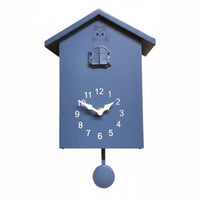 European Design Cuckoo Clock Silent Movement Retro Cuckoo Clock Ideal Gift for Heavy Sleepers, Homeowners, Bedroom, Kids' Room, Hallway