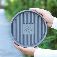 Plant Trays and Drip Tray for Outdoor Plants, Heavy Duty Tempered Plastic Plant Pot Saucers, Balcony Garden Indoor Plant Saucer, Square Style